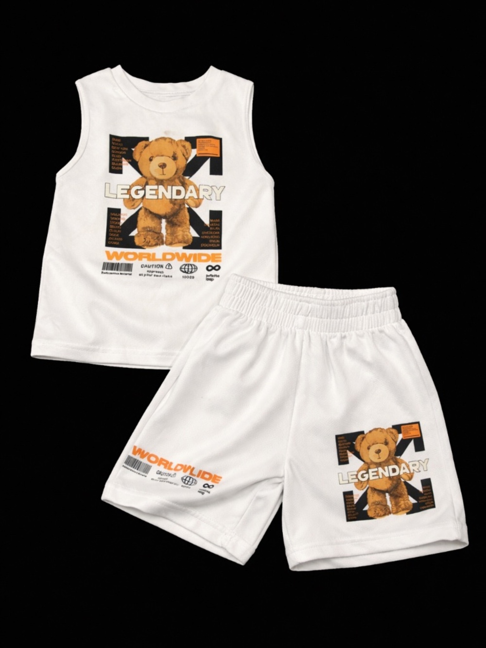 RGSTR “Legendary Worldwide” Matching Set 2T | Designer Streetwear Toddler Outfit
